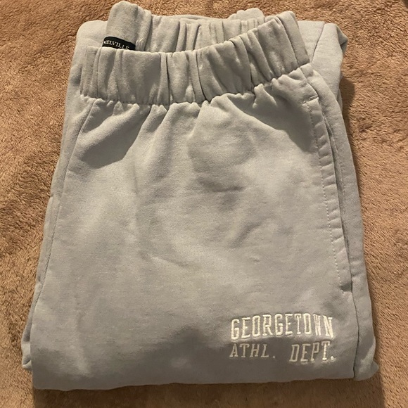 Brandy Melville Pants - ‼️SOLD‼️Brandy Melville Georgetown Athl. Rosa Sweatpants